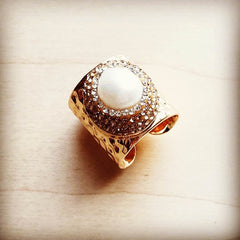 Freshwater Pearl Cuff Ring